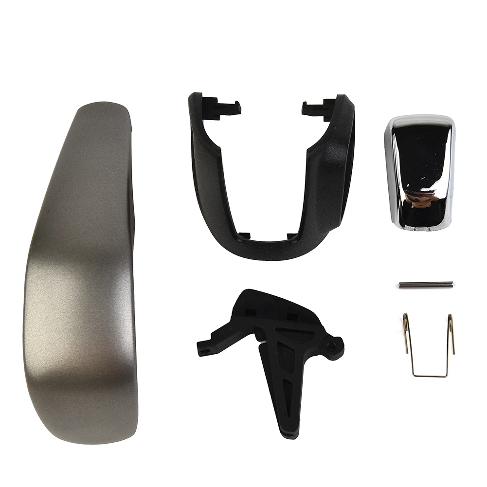 

Automatic Transmission Shifter Knob Kit Silver Tnterior Gear Cover For Sonic 2012-2016 OE#42539736 Car Accessories