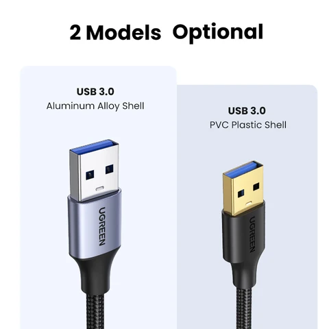Ugreen USB 3.0 кабель удлинитель