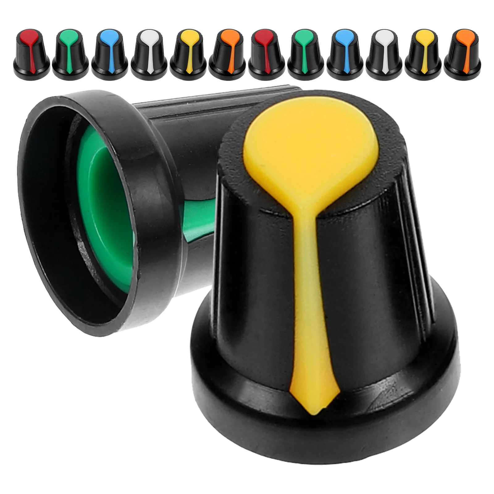 

Accessories Guitar Volume Control Knob Potentiometer Caps Replacement Bass Aluminum