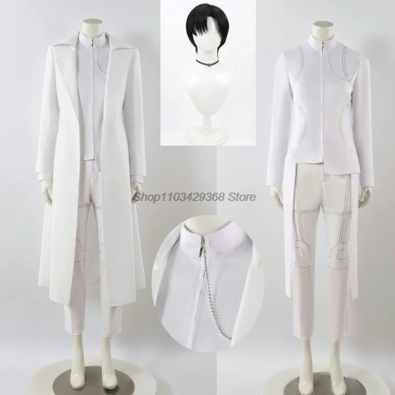 Иван Косплей Чужой Сцена Аниме Белый Сорроу Черный Парик Ролевые Вечерние Брюки