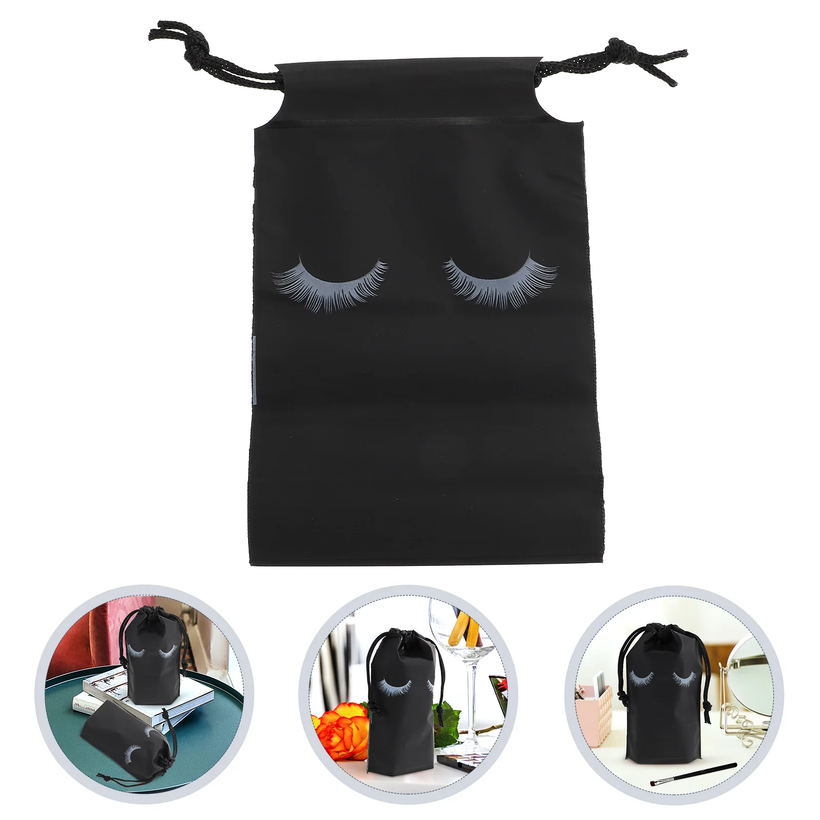 

Сумка-мешок на шнурке, дорожный мешочек для хранения косметики, сухих туалетных принадлежностей, подарочные украшения, конфеты, косметика