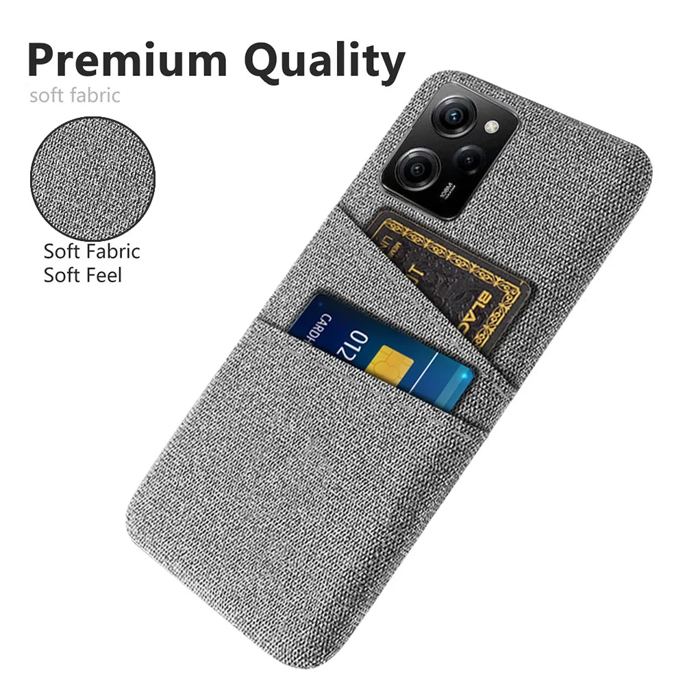 

Fabric Case For POCO X5 Pro Cover Poco X5 Pro Dual Card Fabric Cloth Cover for Xiaomi Pocophone X 5 Pro Funda Coque Capa