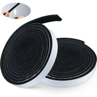 high temperature resistant barbecue grill smoker gasket barbecue door cover self adhesive 2x2 5cm flame retardant sealing tape