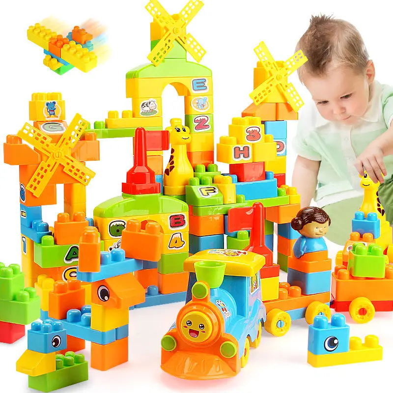 

400 шт., разнообразные детские конструкторы «Макарон»