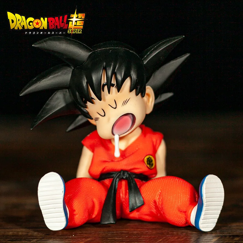 

Anime Dragon Ball Figure Childhood Son Goku Model GK Sleeping Scene Doll Decoration Cartoon Kawaii PVC Statue Collection Model