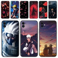 naruto ninja game anime phone case for iphone 13 12 11 pro max mini se xr x xs max 8plus 7plus 6 6s new shell black phone case