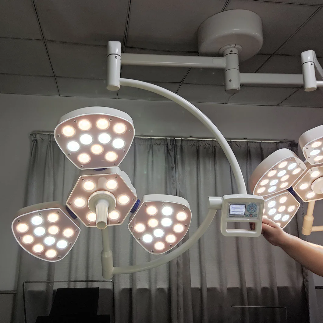 HLED-5/3 Потолочный хирургический светодиодный светильник OT бестеневая