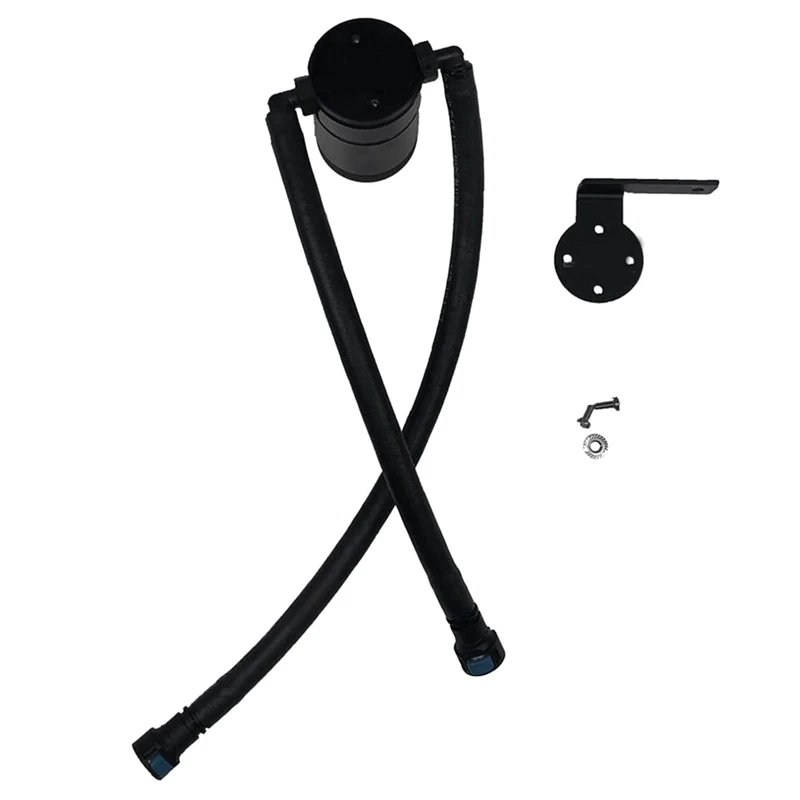 Масляный Сепаратор J &amp L черный металлический автомобильный сепаратор для Chevy