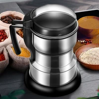 2021 electric coffee grinder multifunctional kitchen cereal nuts beans spices grains grinder tools 220v for home coffee grinder