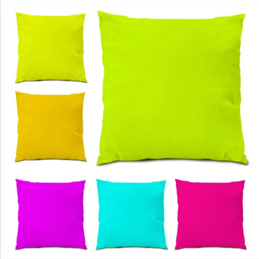 

Living Room Decoration Home Decor Polyester Linen Cushion Cover 45x45 Throw Pillow Covers Stripes Plaids Print solid color E0132