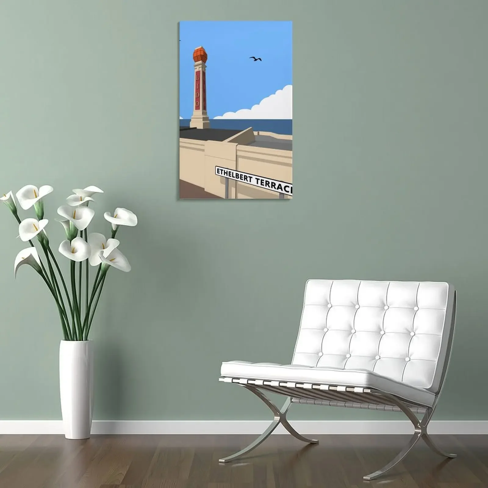 Печать на холсте Cliftonville Lido Margate