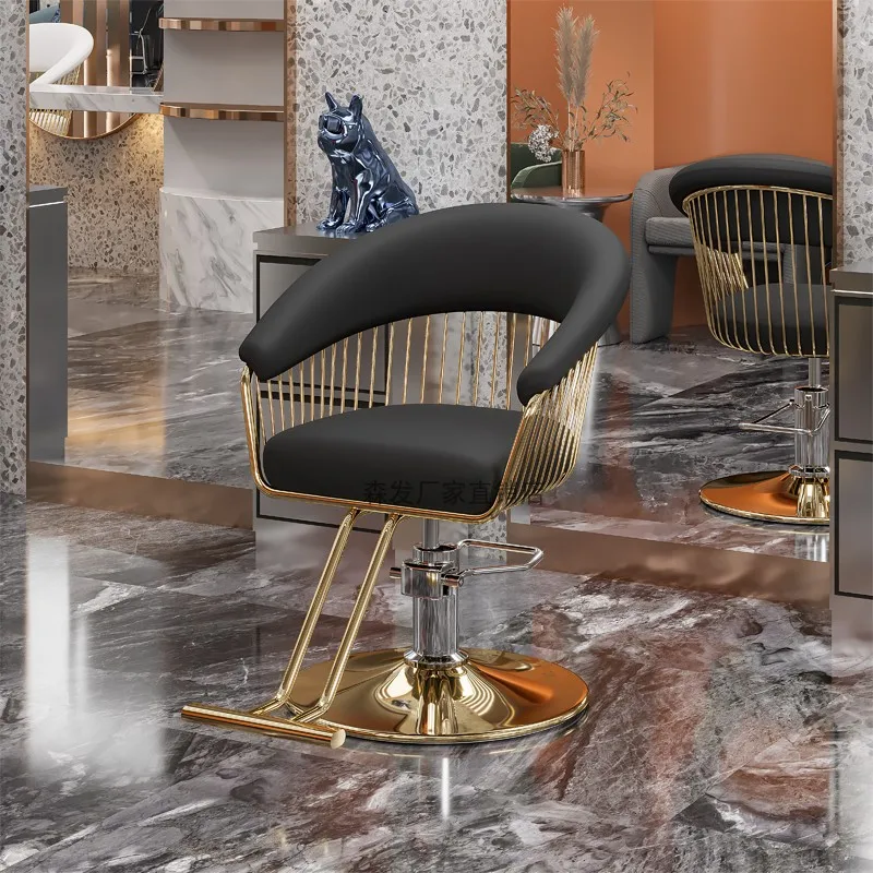 S Spinning Chair Spa  Living Room Swivel Facial Chair Nail Makeup Hair Tabouret Coiffeuse Nail Salon Furniture Wyz