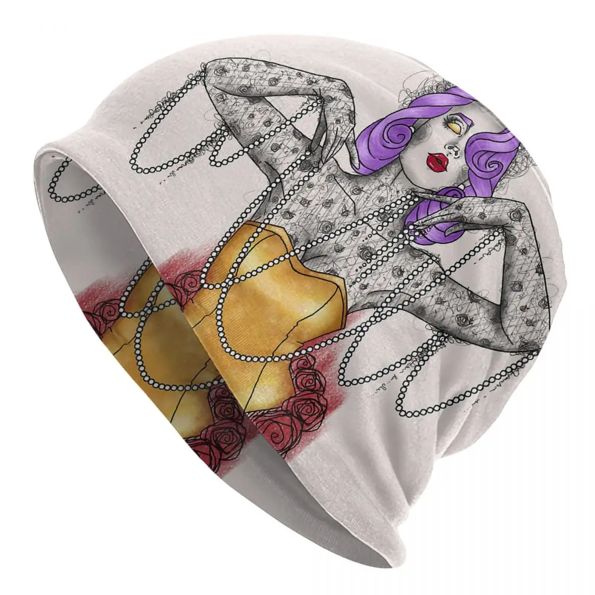 

Золотые кружевные шапки, облегающие шапки, шапка s, блестящая и кружевная тонкая шапка, осенне-весенняя шапка, шапки для мужчин, женщин, Мужск...