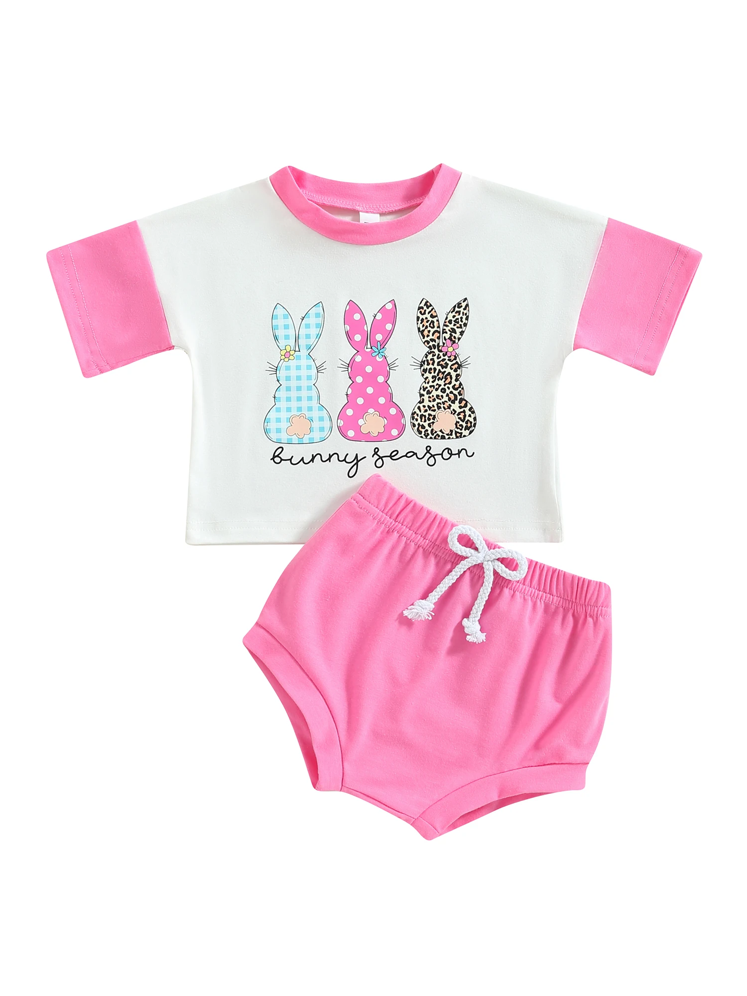 

Футболка с коротким рукавом и эластичные повседневные шорты