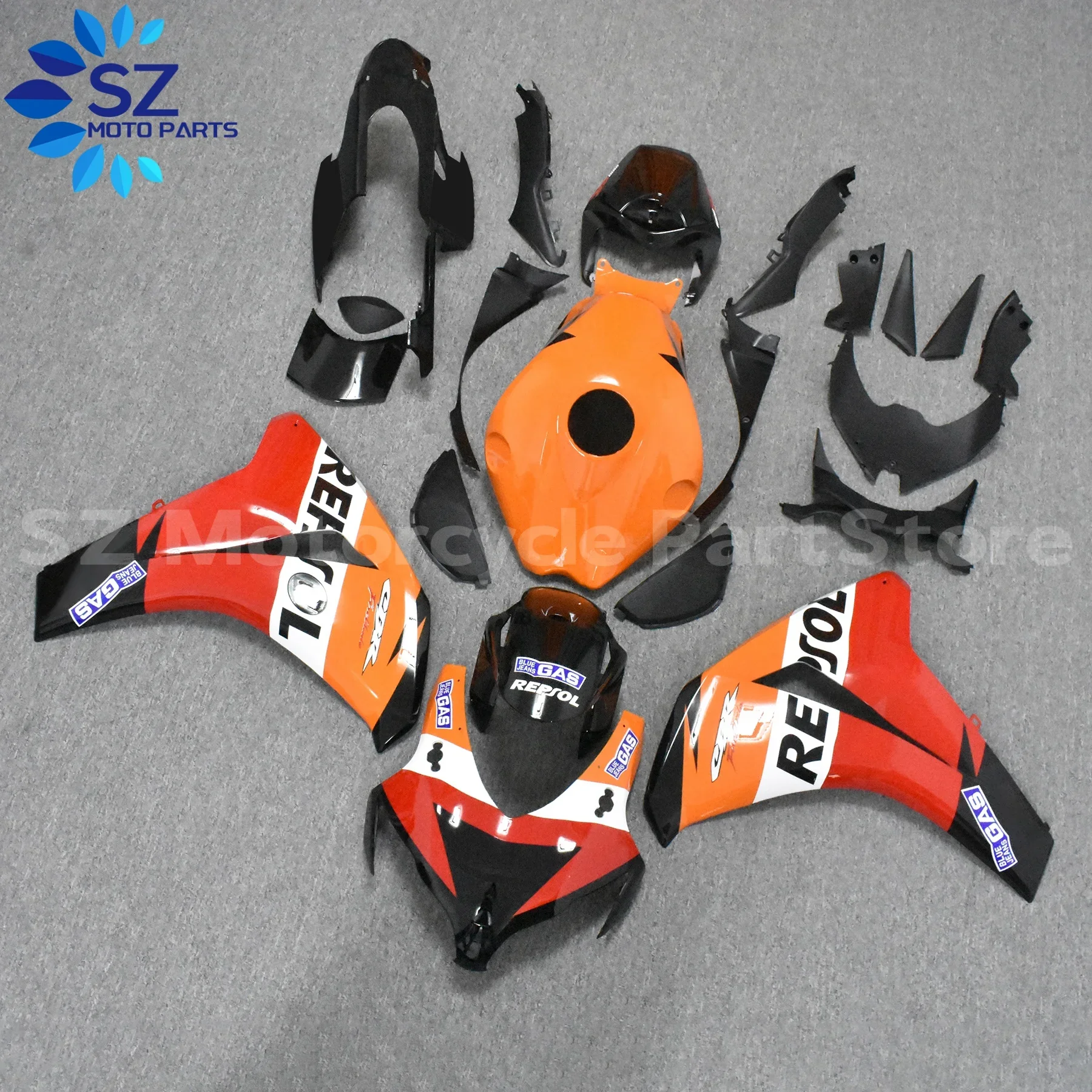 Фото Новый комплект обтекателей из АБС-пластика, подходящий для HONDA CBR1000RR 2008 2009 2010 2011 08 09 10 11 Комплект кузова №3