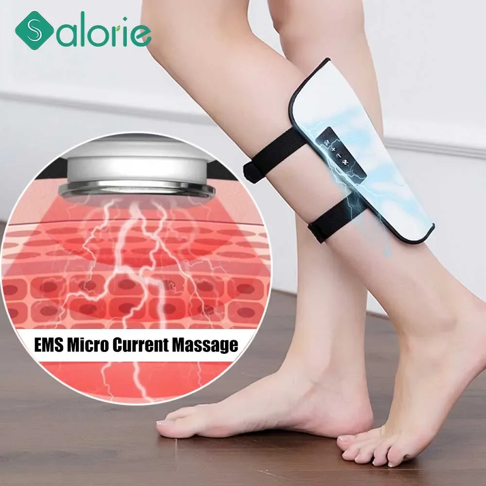 

Electric Leg Massager EMS Calf Calf Massage Hot Therapy Compreses Vibration Heated Infrared Heating Leg Shaping Massager Saude