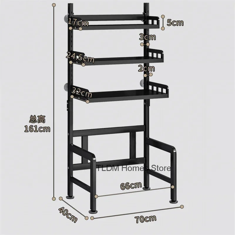 Регулируемая полка для стиральной машины шкафы хранения туалета в ванной