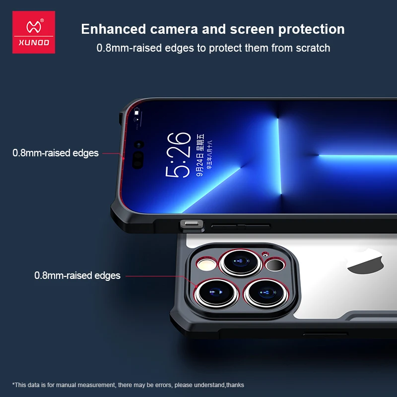 Чехол Xundd для iPhone 14 Pro Max Plus 13 12 Магнитный чехол подушки безопасности