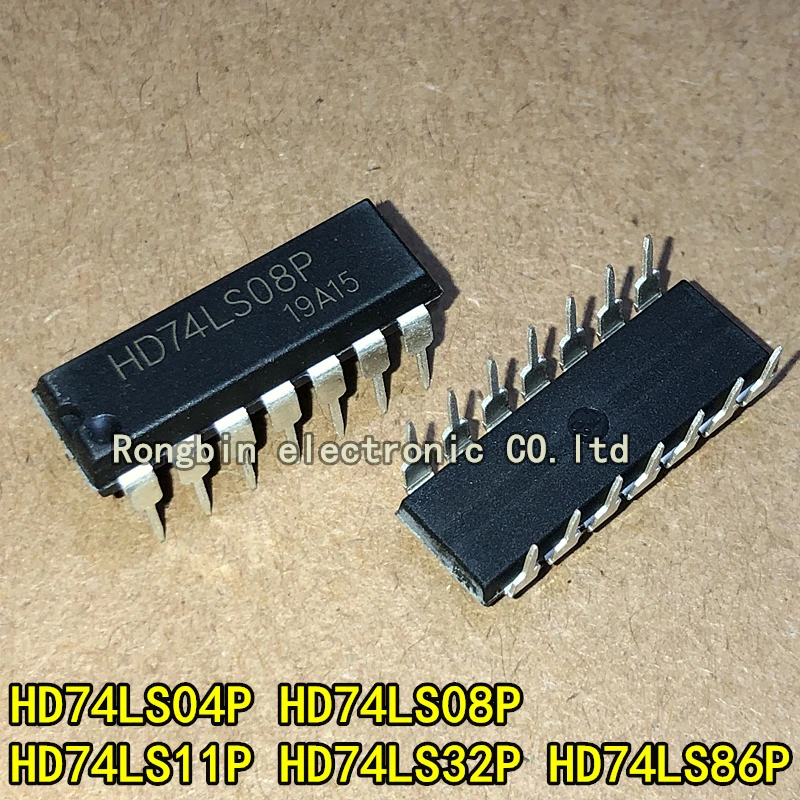 10 шт. HD74LS04P HD74LS08P HD74LS11P HD74LS32P HD74LS86P DIP Logic IC