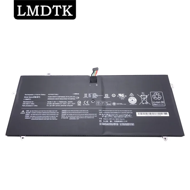 LMDTK Новый аккумулятор для ноутбука L12M4P21 Lenovo Yoga 2 Pro 13-дюймовый 121500156 2ICP5/57/128-2 L13S4P21
