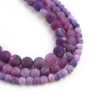 weathered agate fashion loose beads for making bracelet necklace to women gifts