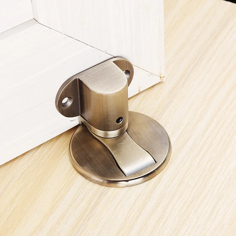 

Magnetic Door Stop Hidden Door Frame Grab Floor Nail Free Door Stop Furniture Hardware