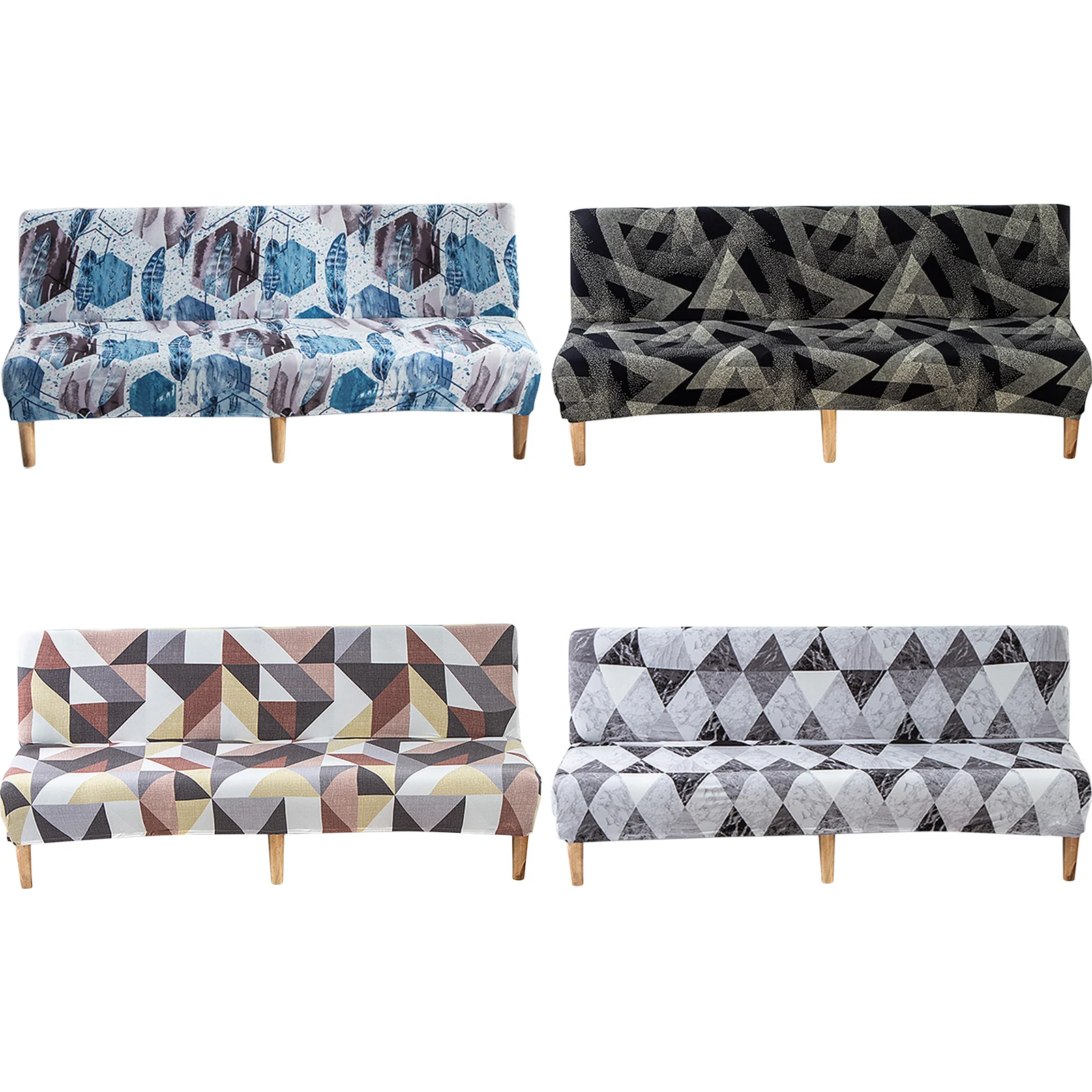 

Armless Futon Cover Sofa Bed Cover Sofa Protector Slipcover Stretch Sofa Slipcover Furniture Protector For Sofas Without