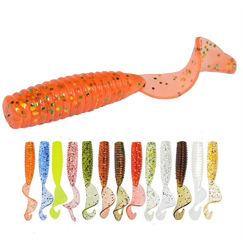 

Afishlure Lure Fishing Soft Grubs Plastic Bait Wobblers Maggots Worm Artificial Lure Texas Rig Bass Fishing Tackle 2023 Pesca