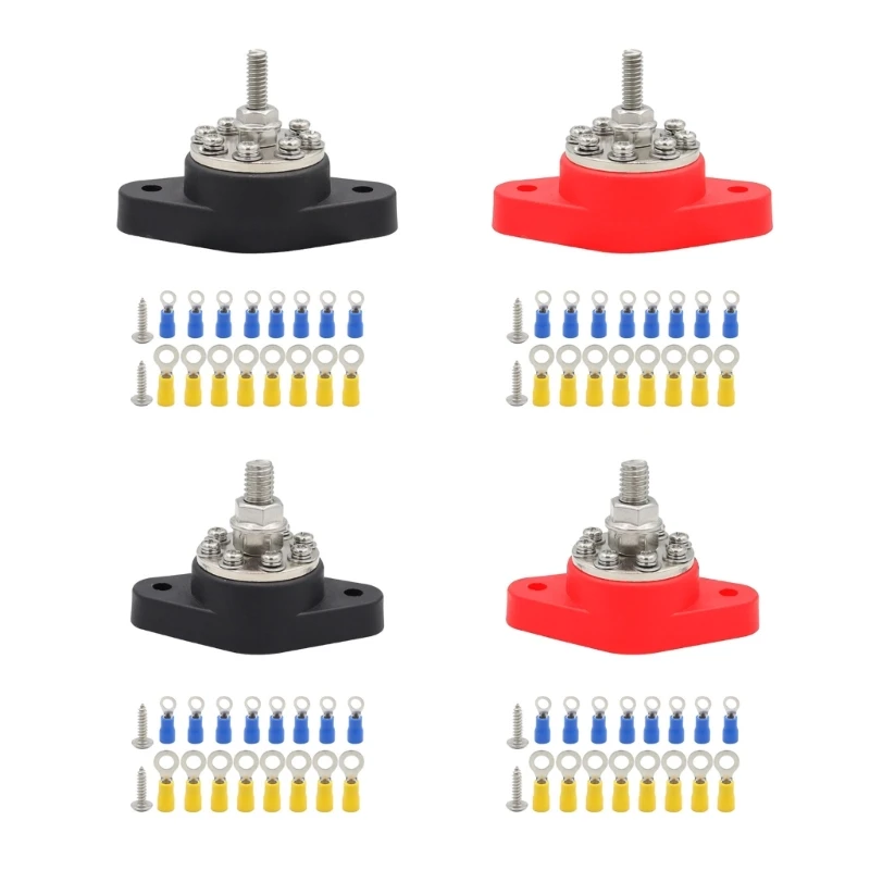 

D7WD Power Distribution Terminal Block Battery Bus Bar 12V/48V 160A