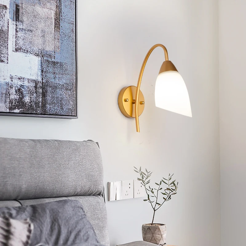 Современная светодиодная настенный светильник украшение для стен в