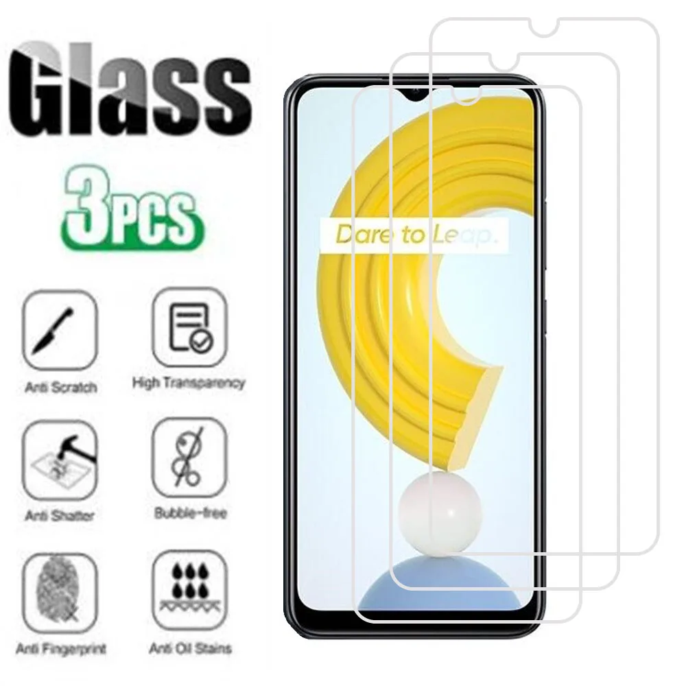 Защитное стекло для oppo realme c21 c21y 2021 3 шт., защитные пленки для экрана realmec21 Kingdom relme realmy c 21 y 21y 6,5 ', пленка для телефона