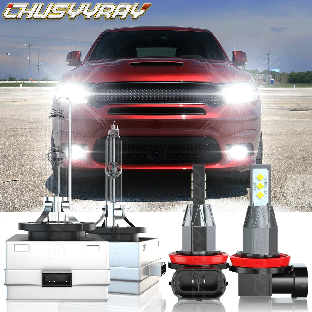 CHUSYYRAY Совместимость с Dodge Durango 2014 2015 D3S передняя HID фара лампа дальнего/ближнего