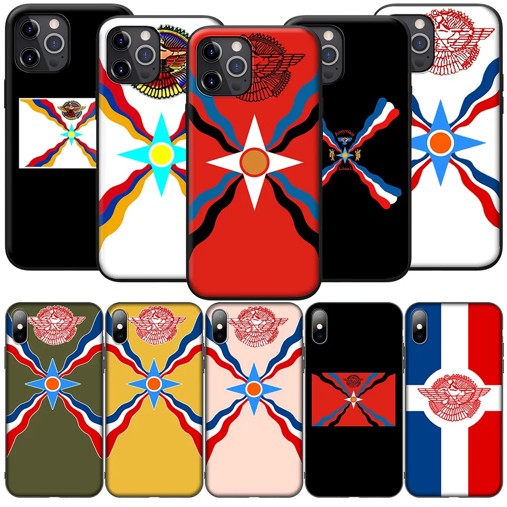 Чехол для телефона SO20 Assyria Flag Assyrian Xiaomi Mi 9T 10T 11T 11i 11 12 A2 A3 POCO X3 M3 M2 F3 Pro NFC