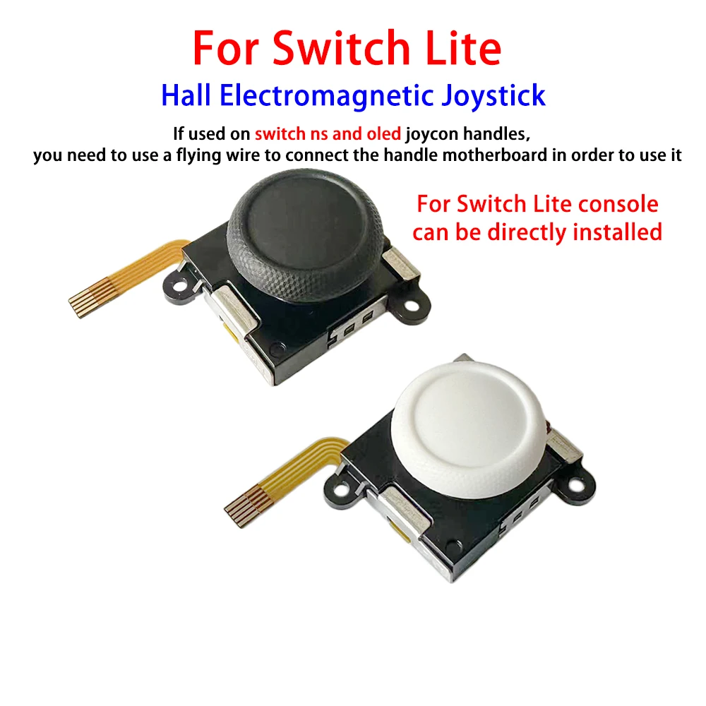 

10pcs For Switch Lite Hall Electromagnetic Joystick For Switch JoyCon Controller 3D Analog Joystick For Switch OLED Hall Rocker