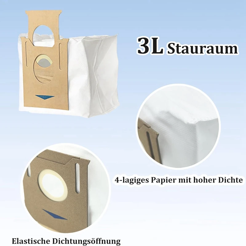 Для Ecovacs Deebot N8 Pro N10 Plus T8 ткань для швабры мешок пыли тряпки чистки мешка основной