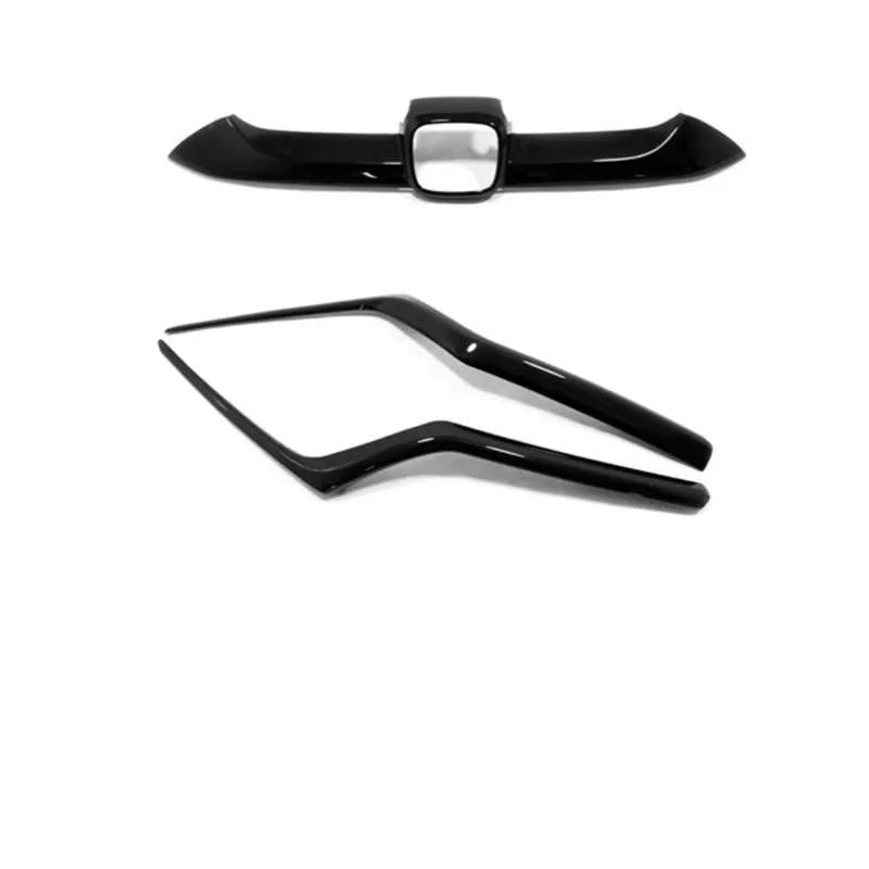 Front Middle Grille Covers for Honda CRV CR-V 2017 2018 2019 2020 Car Mark Logo Center Grid Racing Grills Accessories Decoration