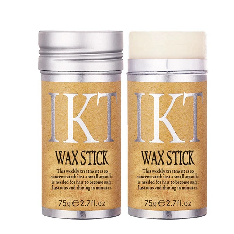 

IKT WAXSTICK 4PCS Hair Waxes Hair Edge Control Gel Stick Hairstyle Finishing Styling Wax Stick Anti-Frizz Fixed Hair