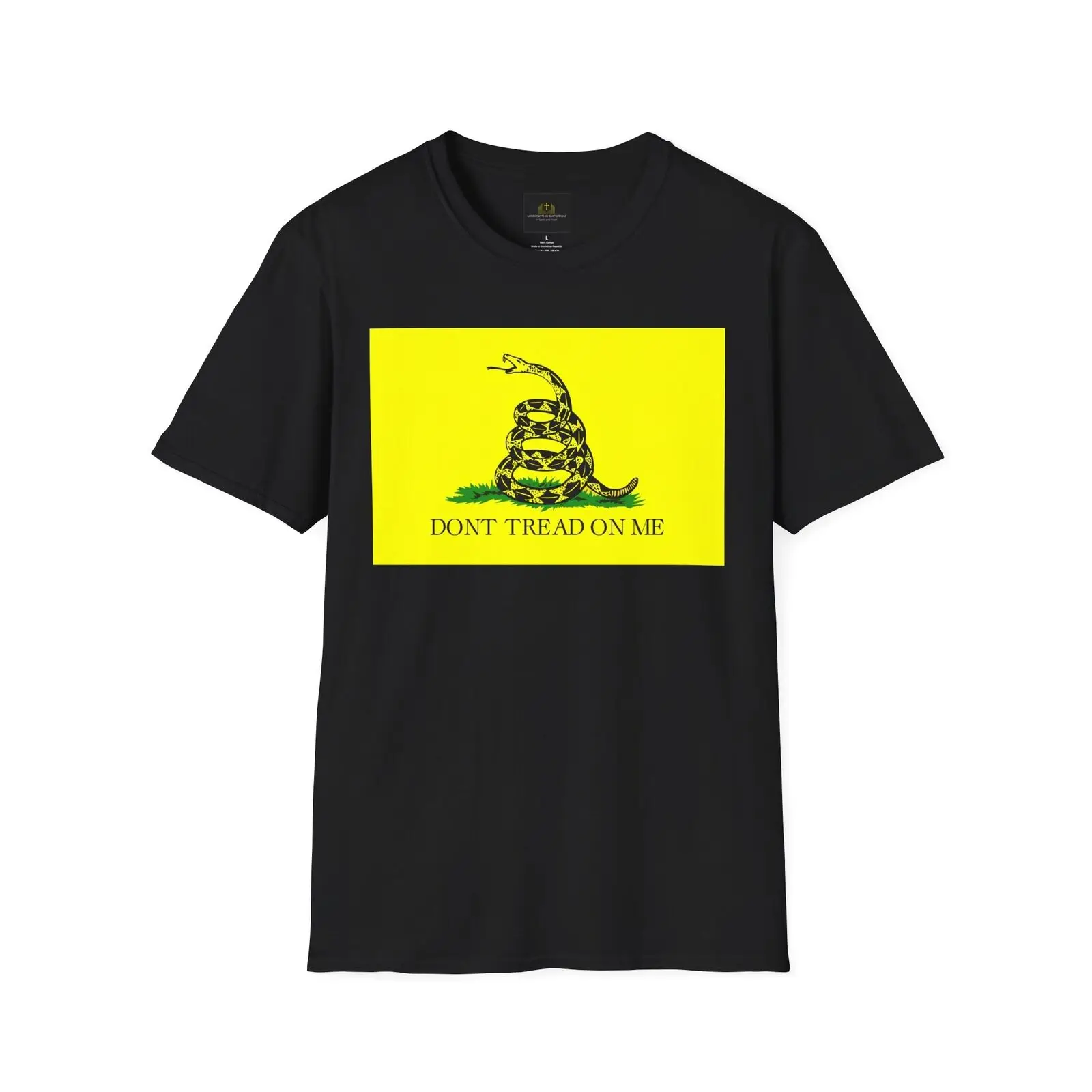 Футболка унисекс с флагом Gadsden
