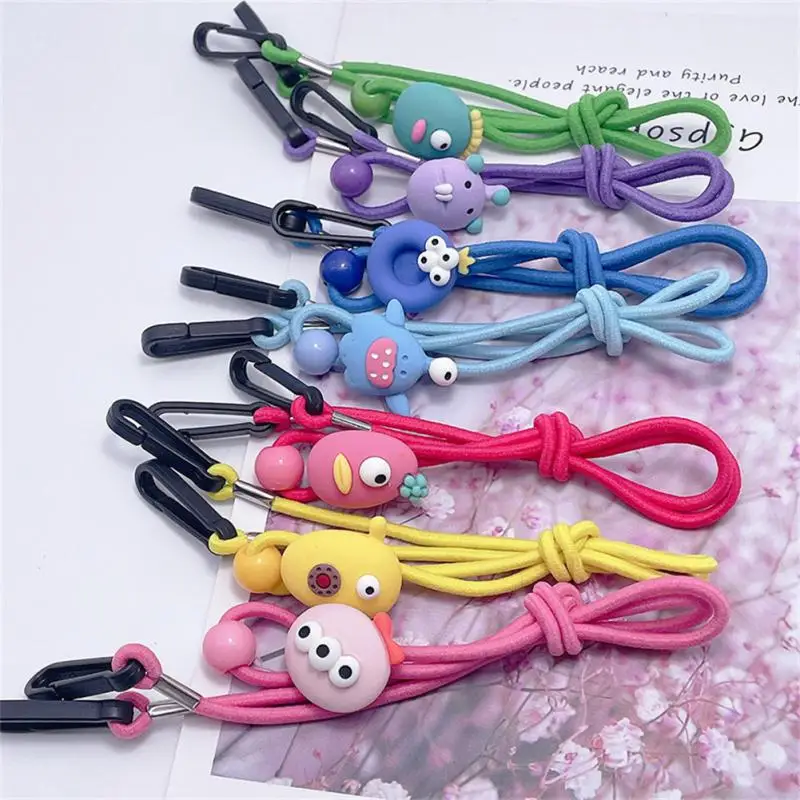 Детская цепочка для очков цветная мультяшная нейлоновая эластичная маски