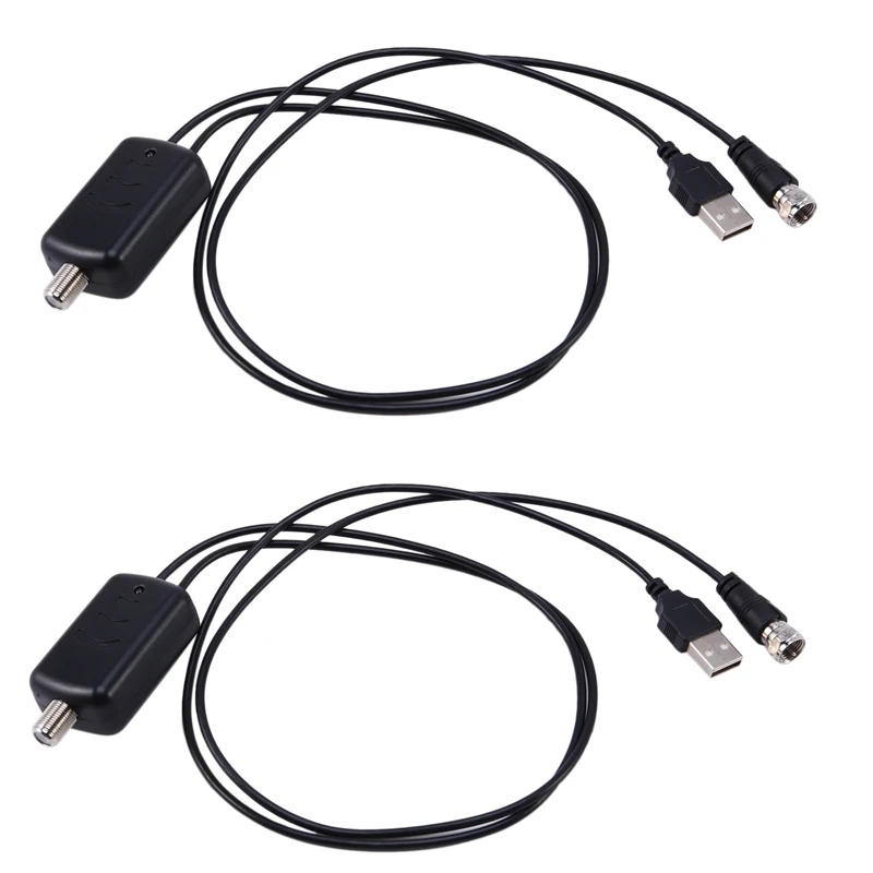 

2X TV Antenna Digital HD, TV Antenna Amplified 50 Mile Range Support 4K 1080P, Indoor Digital HDTV Antenna