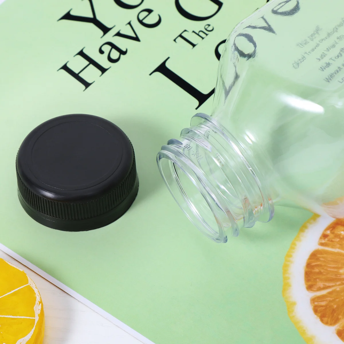 

8 Pcs Storage Jars Bulk Water Bottles Kids Beverage Bottles Plastic Kids Terrarium Cover Plastic Bottles