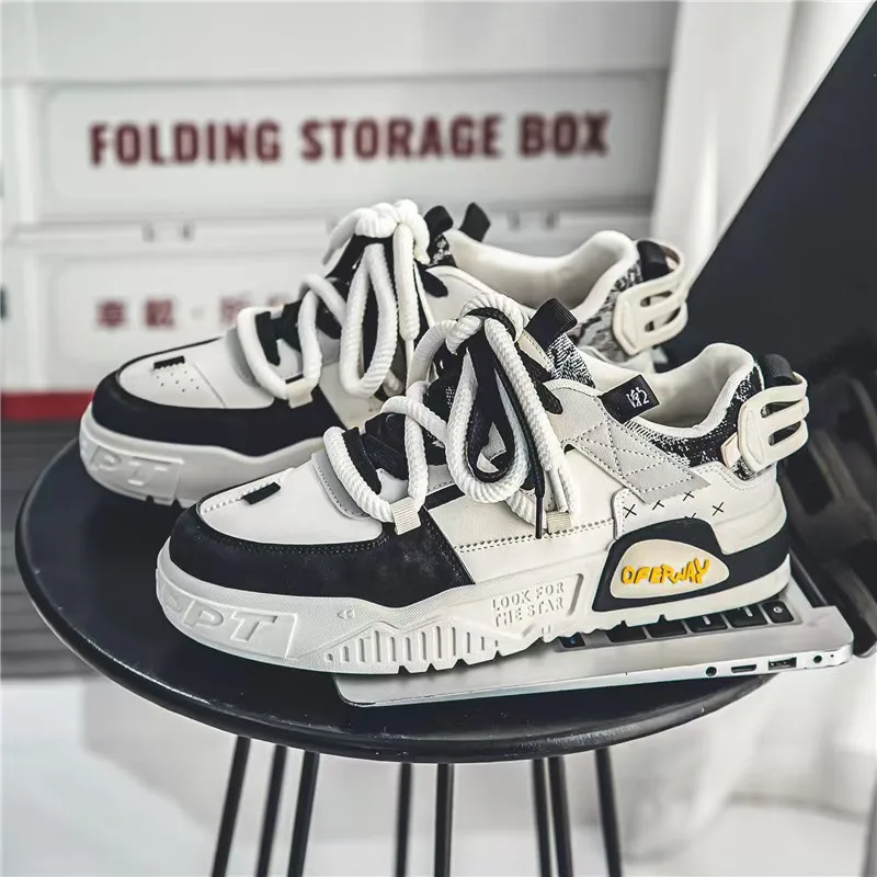 Обувь для мужчин Теннис Хлеб Хип-хоп Панк скейтборда Модные мужские кроссовки