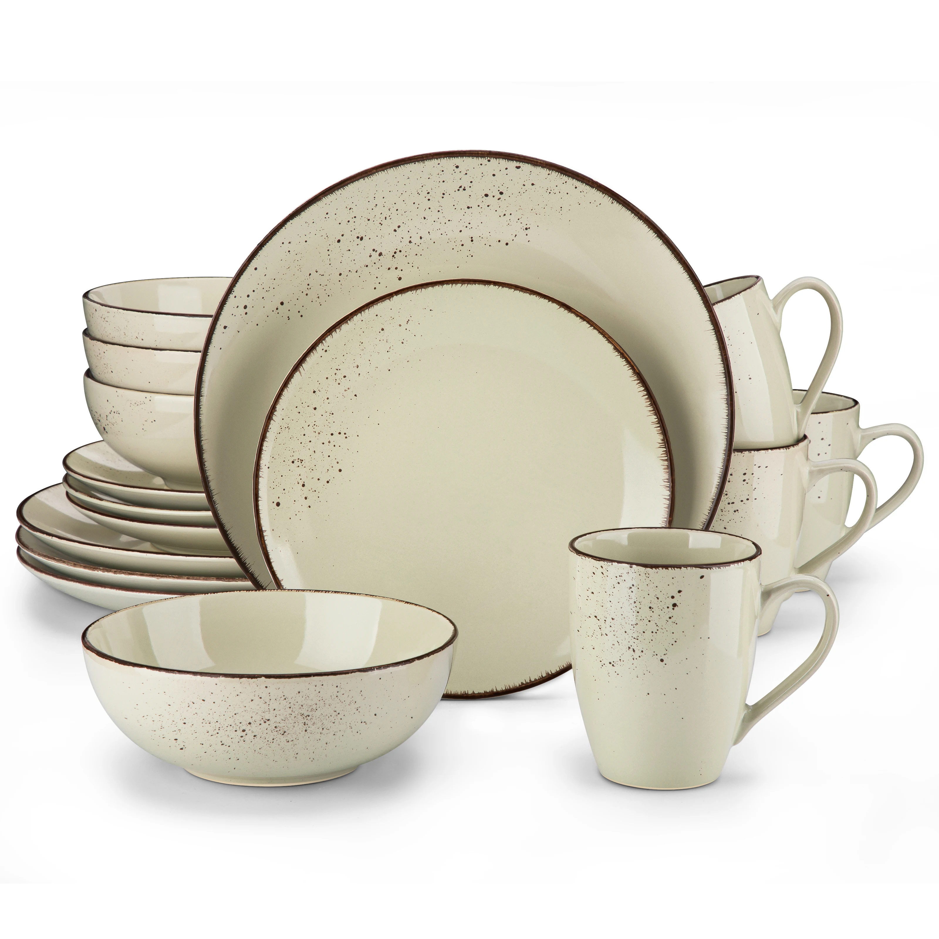 With Dinner Plate,dessert Plate,800ml Bowl, Mug Tableware Se