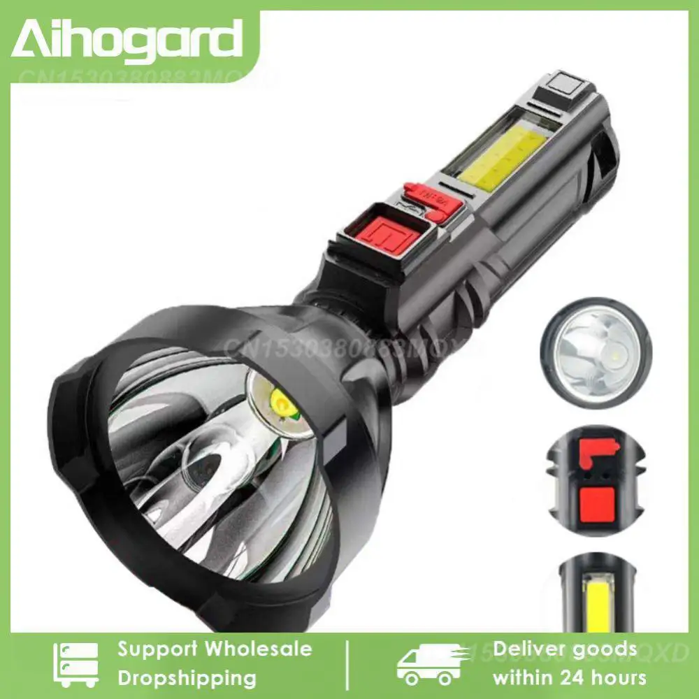 

1~5PCS Torch Small LED Flashlight Bright Rechargeable Keychain Mini Flashlights 4 Light Modes Outdoor Portable Pocket Light