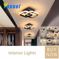 new led ceiling light modern creative pendant lamp for bedroom living room indoor aisle home lighting fixture for balcony lights