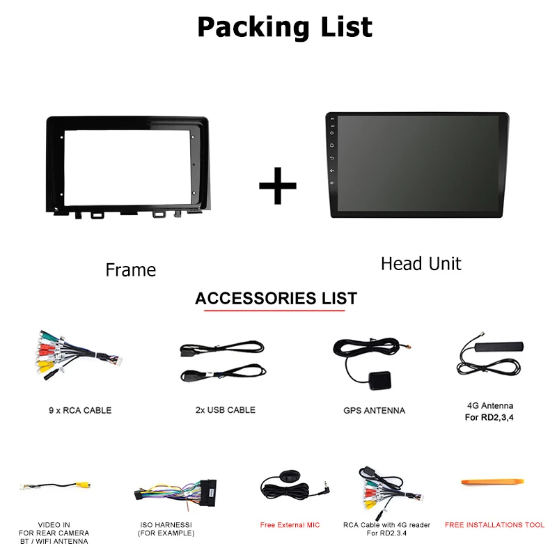 Автомагнитола roadivox Android для KIA RIO 2017 2019 стерео GPS-навигация видео мультимедийный