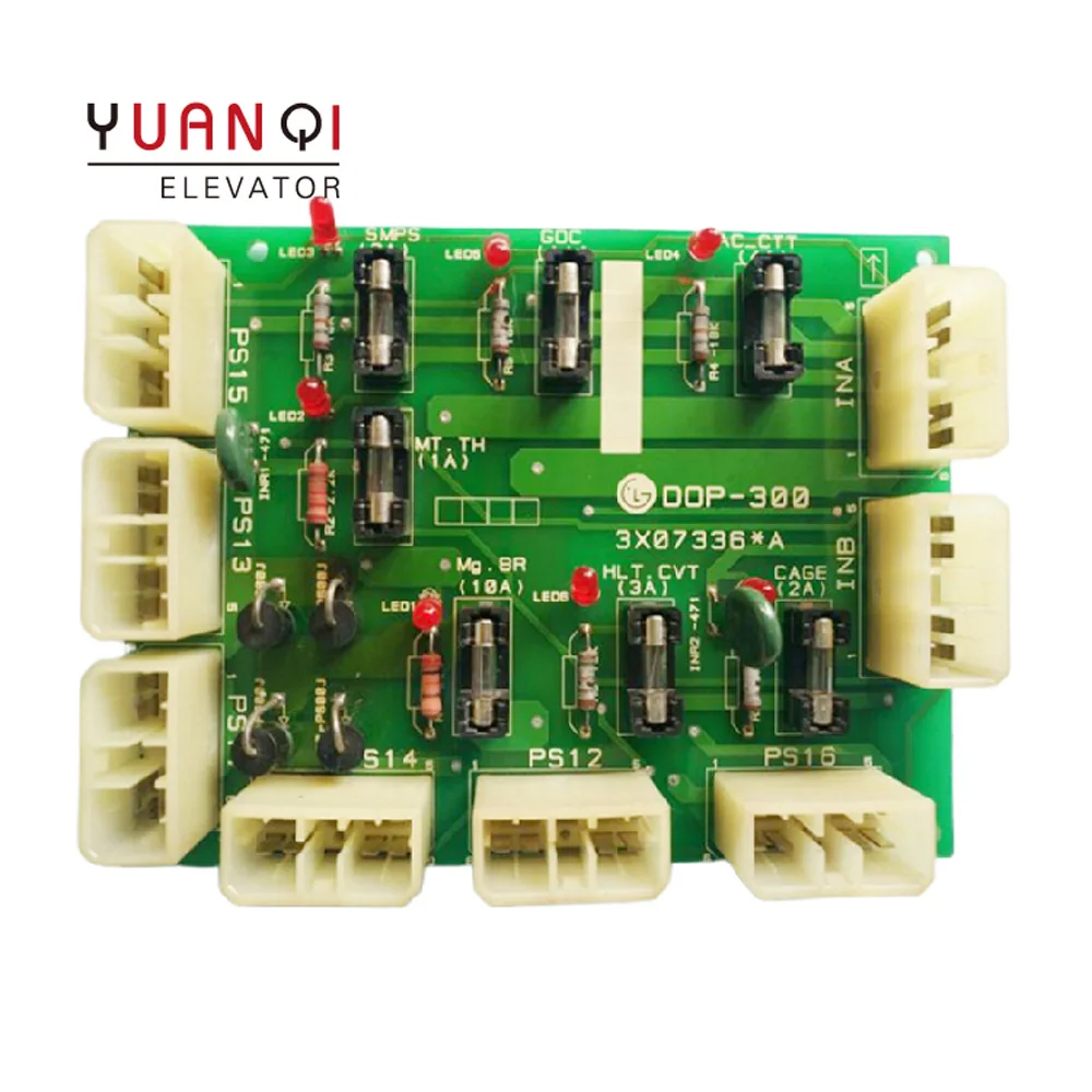 Yuanqi Lift Spare Parts Elevator Socket Board DOP-300 3X0733