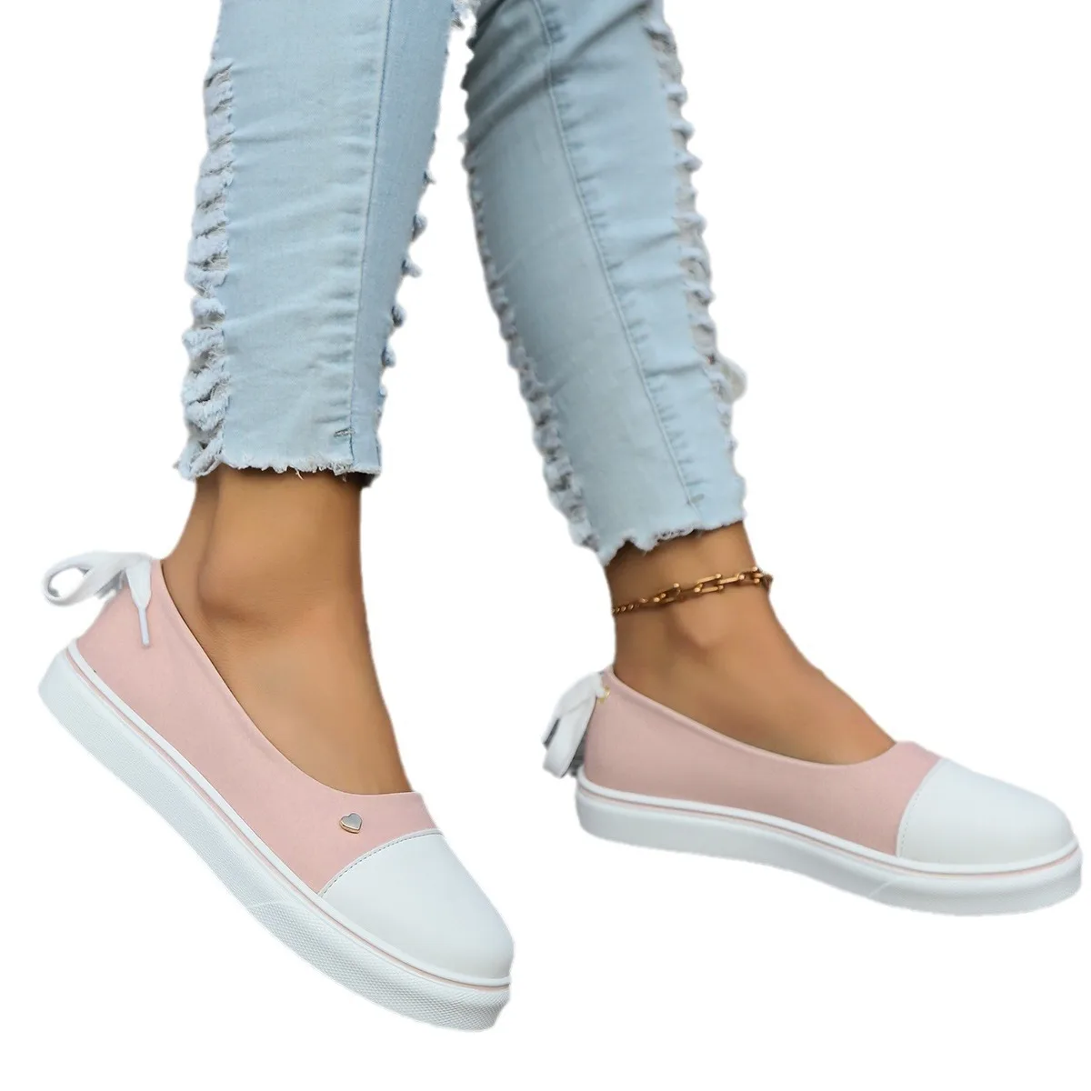 Кроссовки женские на плоской подошве удобная дышащая повседневная обувь мягкая