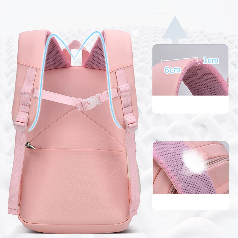 Children's School Backpack Cute School Bags For Teenagers Girls Boys Kids Girls Lightweight Waterproof Students Bookbags mochila