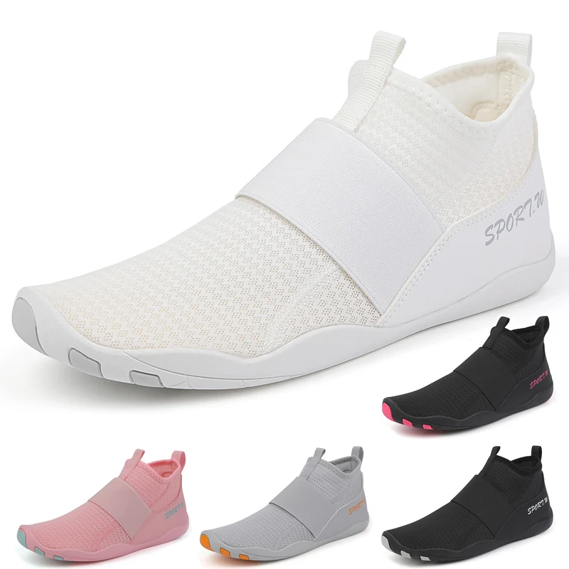 

Men Aqua Shoes Women Diving Socks Barefoot Swimming Water Shoes Upstream Beach Wading Sports Sneakers For Fitness Yoga Surfing
